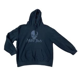 Matco Tools Pullover Hoodie Sweatshirt Men's Size XL Skull Spell Out Logo